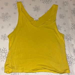 Like Blue Cropped Tank Top